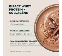Impact Whey Protein + Collagène - 750G - 30portions - Chocolat
