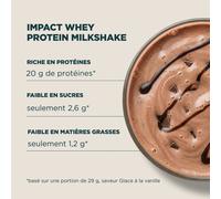 Myprotein Impact Whey Protein Milkshake - Chocolat au lait | 30 portions - 870 g | Jusqu'à 20 g de protéines | Onctueux, délicieux et seulement 104 kcal
