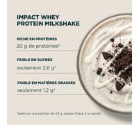 Impact Whey Protein Milkshake - 900G - 30portions - Cookie Crumble