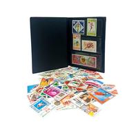 IMPACTO COLECCIONABLES - Collection 100 timbres sur le thème des Jeux olympiques avec album inclus (14x18x1cm) | Élevez votre collection philatélique avec des timbres, dans un album compact et élégant