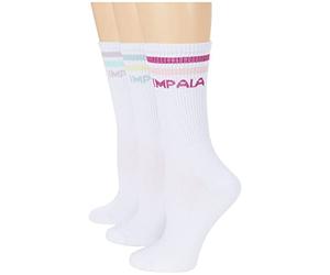 Impala Rollerskates Stripe Sock Lot de 3 paires de chaussettes pastel, taille 40