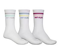 Impala Stripe 3 Paquet Chaussettes Damen-Socken Rollsport Loisirs Sport de Coton