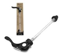 IMPALAPRO Bike Fermeture Rapide individuelle - Serrages et Blocages Rapides en aluminium - Blocage Roue Velo - Antivol Roue Velo - Axe Roue Velo - Antivol Velo Roue Arriere (axe avant 100mm))