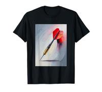 Impasto Style Art Lancer de Fléchettes T-Shirt