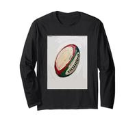 Impasto Style Art Rugby Football Américain Footballeur Manche Longue
