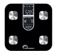 Impédancemètre connecté 180kg/50gr noir Little Balance 8838 noir G