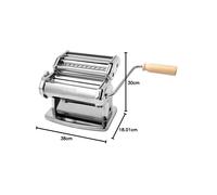 Imperia Macchina per la Pasta 7302 da Tavolo in Acciaio Inossidabile Silver