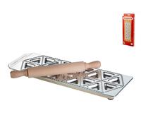 Imperia Raviolamp Moule 18 Tortellis Forme Classique En Aluminium.
