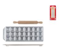 Imperia Raviolamp Moule 24 Raviolis Classiques En Aluminium.
