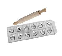 Imperia Raviolamp Moule À Raviolis Coeur En Aluminium Émaillé Acier