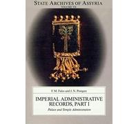 Imperial Administrative Records, Part I
