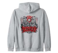 Imperial Balance Samourai Empereur Impératrice Soleil Levant Sweat à Capuche