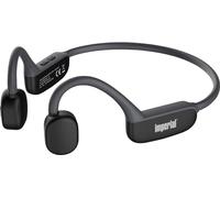 Imperial bluTC Active 1 Écouteurs à ultrasons (Bone Conduction, Bluetooth 5.3, 11 Heures d'autonomie, résistant à la Transpiration) Noir