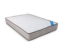 Imperial Confort Stockholm - Matelas, 200 x 135 x 21 cm, Couleur Blanc et Gris
