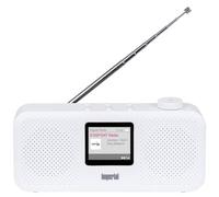 Imperial Radio de table DABMAN 16 DAB+ FM AUX réveil Blanc