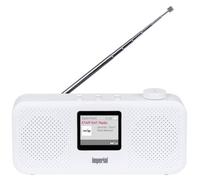 Imperial DABMAN 16 Radio de table DAB+, FM AUX fonction réveil blanc