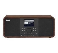 Imperial DABMAN i205 Radio Internet/Dab+ (Son stéréo, Ondes Courtes, Wi-FI, LAN, Bluetooth, Services de Streaming (Spotify, Napster, etc.) avec Bloc d'alimentation) Marron