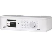 Imperial Dabman i460 | Radio Internet et Dab+ | Bluetooth émetteur et récepteur | Services de Streaming | Enregistrement USB | Montage Mural ou sous Meuble | Mode hôtel | Blanc