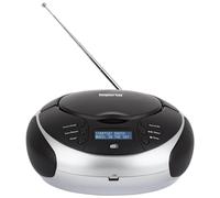 Imperial DABMAN PBB 2 Portable Analogique et numérique Noir, Acier inoxydable