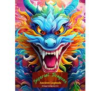 Imperial Dragons: Ancient Legends Coloring Book Vol 1