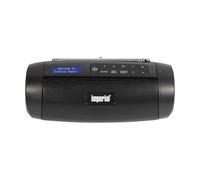 Imperial Enceinte Sans Fil Bluetooth/DAB+/FM IPX5 Modèle Dabman Go Compacte Noir