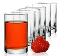 IMPERIAL glass Lot de 6 verres à shot 60 ml - Verres à vodka en verre avec fond épais - Verre à shot transparent pour liqueurs, liqueurs et apéritifs - Passe au lave-vaisselle