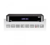 IMPERIAL HD 7i Twin Récepteur satellite HD Twin (2 récepteurs, SAT>IP, Bluetooth, écran alphanumérique, radio, enregistrement PVR) - Noir
