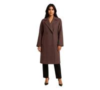 Imperial - Kh36Key Double-Breasted Coat - Femme - Manteaux - Brun - Taille: 34 FR