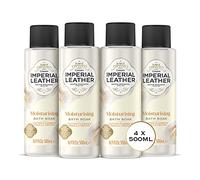 Imperial Leather Bain hydratant - Bain moussant riche et crémeux avec fleur de coton et orchidée vanille - Soin doux du corps (500 ml), blanc
