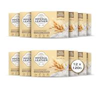 Imperial Leather Savon exfoliant à l'avoine, lot de 12 x 120 g
