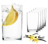 Imperial Lot de 6 verres droits en verre 220 ml (maximum 290 ml)