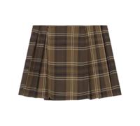 Imperial - Mini-jupe plissée à carreaux - Femme - Jupes - Brun - Taille: 40 FR