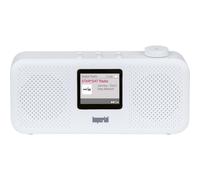 Imperial Radio Stéréo DAB+ / FM avec Réveil et Écran Dimmable DABMAN 16 Blanc