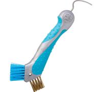 Imperial Riding - Couteau et brosse à sabot pour chevaux "IRH" TL5683 (taille unique) (Turquoise)