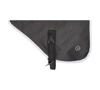 Imperial Riding Hobby Horse IRH Free Spirit, Couverture Cheval sur bâton avec col fixe et crochet à cliquet, couverture de jeu chaude, noir, 1 taille