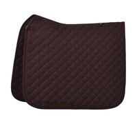 Imperial Riding IRH Basic DR Tapis de Selle de Dressage en Polyester sergé avec Double Sangle de Fixation et Sangle de Billet, Bois