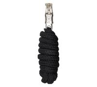 Imperial Riding IRH Classic PH Longe avec Mousqueton Anti-Panique, en polypropylène Robuste, Noir