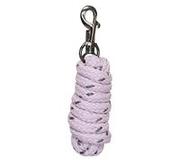 Imperial Riding IRH Deluxe Longe avec Fil de Lurex, Mousqueton, Nylon gainé, Lilas