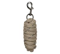 Imperial Riding IRH Deluxe Longe avec Fil de Lurex, Mousqueton, Nylon gainé, Vert Olive Clair