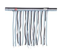 Imperial Riding IRH - Franges anti-mouches en nylon avec fermeture - Bleu marine et argenté