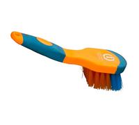 Imperial Riding IRH Grip Brosse à Sabots Robuste avec Poils efficaces avec poignée Ergonomique pour Un Nettoyage en Profondeur des Sabots Orange Fluo