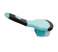 Imperial Riding IRH Grip Brosse à sabots robuste avec poils efficaces Brosse avec poignée ergonomique pour un nettoyage en profondeur des sabots Aigue-marine et noire