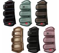 Imperial Riding IRH Lovely Guêtres de Dressage, néoprène Respirant et Housse extérieure en polyuréthane Robuste, Plaque en métal et Fermeture sécurisée, Protection élégante des Jambes pour