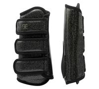 Imperial Riding IRH Lovely Guêtres de Dressage, néoprène Respirant et Housse extérieure en polyuréthane Robuste, Plaque en métal et Fermeture sécurisée, Protection élégante des Jambes pour