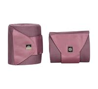 Imperial Riding IRH Lovely Lot de 4 Bandages en Jersey Polaire Doux, Respirants et indéformables, Fermeture, Accents métalliques, Bandages de qualité supérieure pour l'entraînement et la Vie