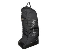 Imperial Riding IRH Olania Sac à Bottes d'équitation Respirant avec cloison de séparation, Fond imperméable en Polyester Ripstop 600D, Sac de Transport avec bandoulière, Noir