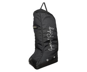 Imperial Riding IRH Olania Sac à Bottes d'équitation Respirant avec cloison de séparation, Fond imperméable en Polyester Ripstop 600D, Sac de Transport avec bandoulière, Noir