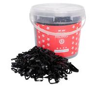 Imperial Riding IRH Profi-Box Lot d'élastiques pour tresser la crinière de Cheval dans Une boîte de Rangement Noir Taille 1 400 g