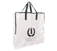 Imperial Riding, IRH Sac de Couverture pour Chevaux, Sac de Rangement imperméable, Rangement de Couverture Robuste avec Fermeture éclair, Sac de Transport pour écurie, Blanc