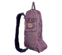 Imperial Riding IRH Sac rembourré pour Bottes d'équitation, avec bandoulière et Compartiment Avant, Rangement de Protection pour écurie, Tournoi, Transport, Accessoires d'équitation, Bordeaux